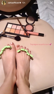 Zahia Dehar feet photo 3