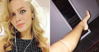 Zara Larsson feet photo thumbnail