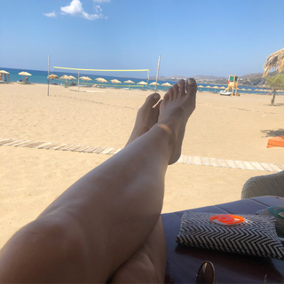 Zeta Douka feet photo 3