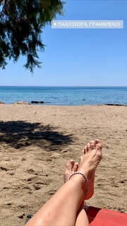 Zeta Douka feet photo 9