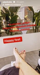 Zeta Douka feet photo 20