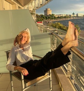 Zeta Douka feet photo 1