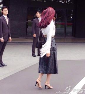 Zhang Lanxin feet photo 1