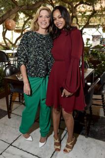 Zoe Saldana feet photo thumbnail