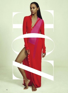 Zoe Saldana feet photo thumbnail