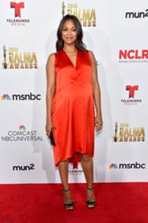 Zoe Saldaña feet photo 9