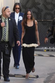 Zoe Saldaña feet photo 6