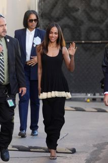 Zoe Saldaña feet photo 5