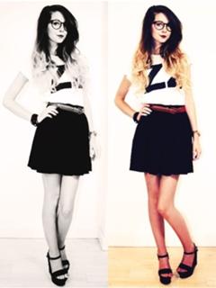 Zoe Sugg feet photo thumbnail