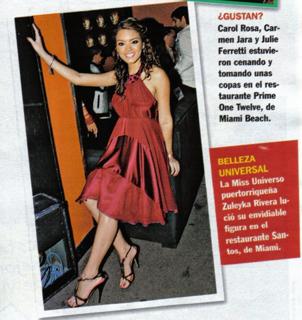 Zuleyka Rivera Mendoza feet photo 1