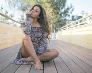 Zuleyka Silver feet photo 3
