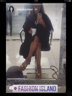Zuleyka Silver feet photo 18